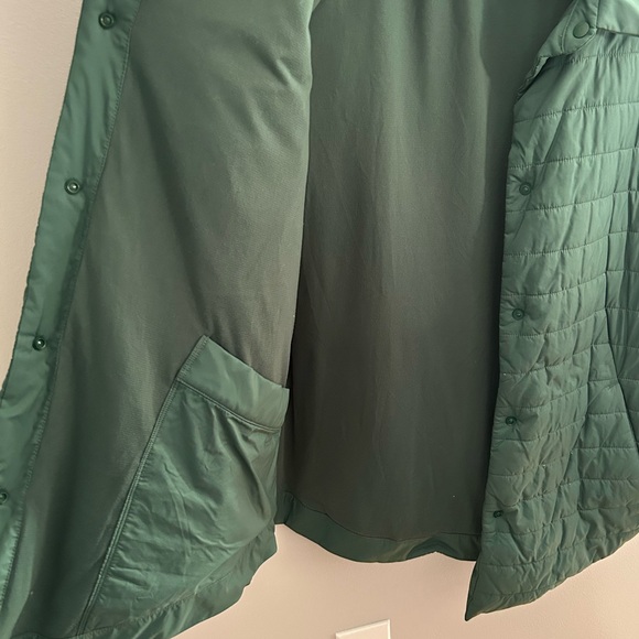 Lululemon Switch Please Shacket Green Reversible Size 10 - Picture 4 of 12